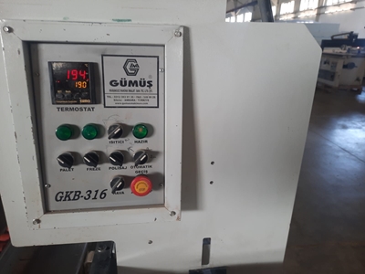 Gkb 316 Gümüş 3 Ünite Kenar Bantlama Makinası  - 2