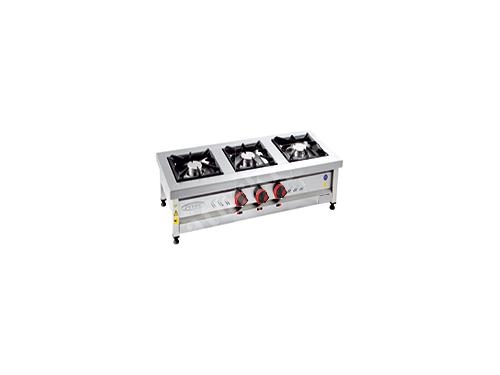 3-Burner Gas Cooktop with Cabinet