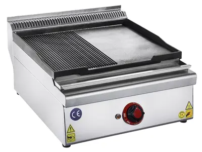 500x570x290 cm Snack Series Electric Half-Channel Cast Iron Grill