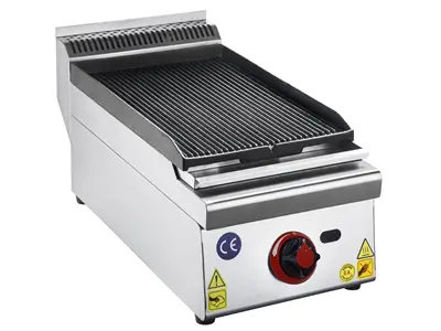 300x570x290 cm Snack Seri Gas Full Grooved Grill