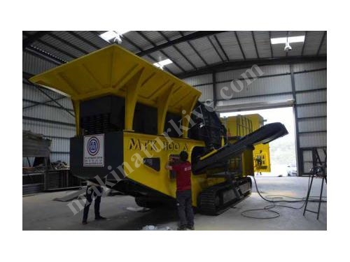 Mtk-1100-A Electric Mobile Crusher