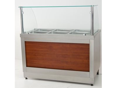 115 Kg Dry Heating Gas Bain-Marie - 0