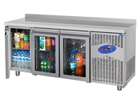 400 Liter Unterbau-Kühlschrank mit Glastür - 0