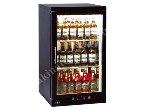 Холодильник барного типа с одной дверью на 110 литров