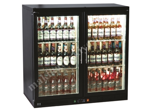 210 Liter Zweituriger Bar-Kühlschrank