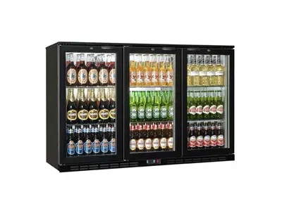 Холодильник барного типа с двумя дверцами на 310 литров
