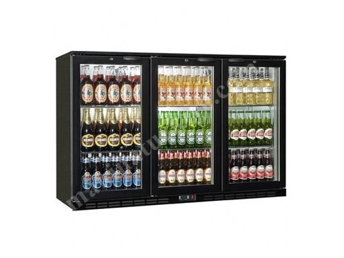 Холодильник барного типа с двумя дверцами на 310 литров