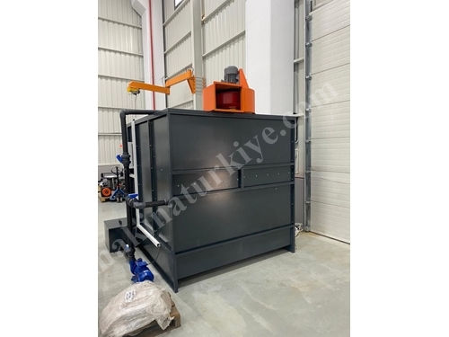 2000x2200 mm Water Curtain Electrostatic Wet Paint Booth