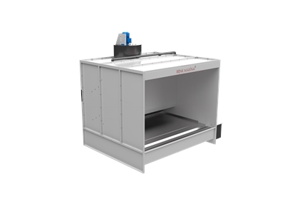 Elektrostatische Nasslackierkabine 2000x2200 mm - 2