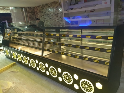 Led Aydınlatmalı Ve Pvc Kaplamalı Fırın Ve Pastahane Dolabı - 4