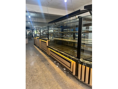 Dijital Termostatlı Otomatik Defrostlu Börek Tatlı Kuru Yaş Pasta Dolabı - 4