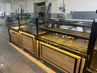 Dijital Termostatlı Otomatik Defrostlu Börek Tatlı Kuru Yaş Pasta Dolabı - 5