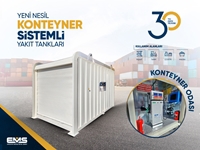 10.000 Litre Konteyner Sistemli Yakıt Tankı
