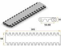 305 mm Modular Conveyor Belt - 0