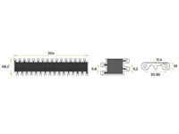 PMB 5080 CD - 304.8 Modular Conveyor Belt - 1