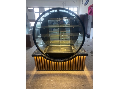Clock Type Bakery Display Cabinet Circular Bakery Display Cabinet - 0