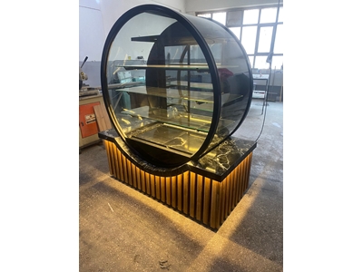 Clock Type Bakery Display Cabinet Circular Bakery Display Cabinet - 2
