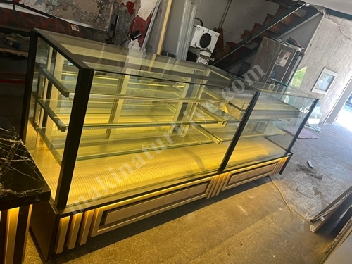 Bakery Display Cabinet Fresh Pastry Dry Pastry Bun Cabinet Dessert Cabinet 