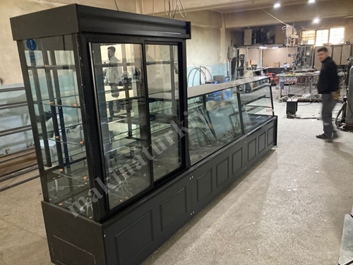 Fresh Pastry Dry Pastry Bakery Display Cabinet 