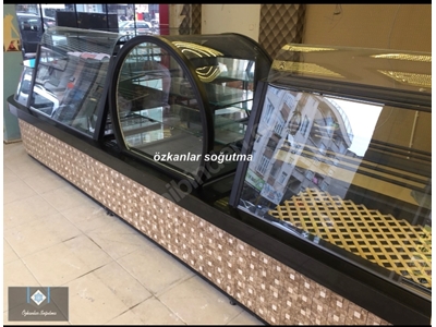 Kuchenschrank, Gebäck, Börek, Süßwaren, Vitrinenschrank, Vitrinenschrank - 0