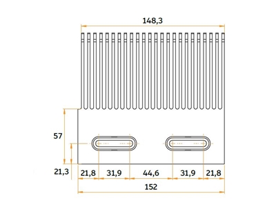 148,3 mm Konveyör Bant Geçiş Ünitesi - 1