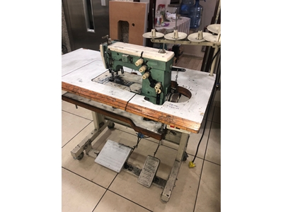 Giyotin Kesicili Cep Karşılıklı Düz Dikiş Makinası - 0