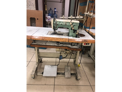 Giyotin Kesicili Cep Karşılıklı Düz Dikiş Makinası - 1