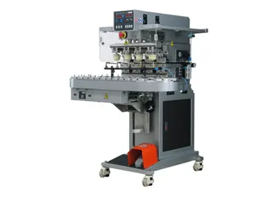 100x100 mm 4 Color Pad Printing Machine