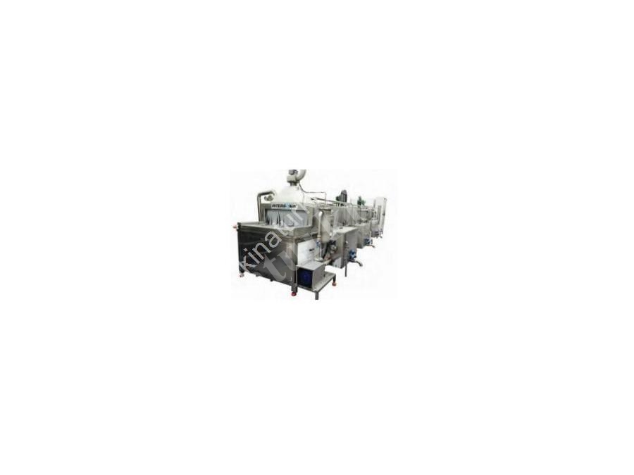 Tunnelwash Belt Conveyor Type Pressure Surface Washing Machine