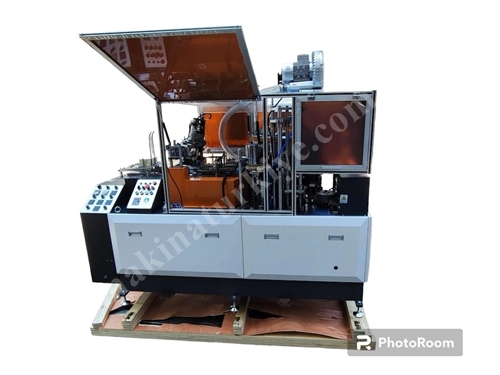 Machine automatique rapide de fabrication de gobelets en papier/carton 120 pcs/min