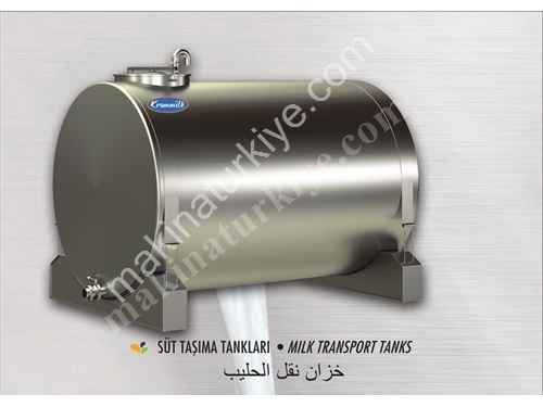 1000 Litre Süt Nakil Tankı