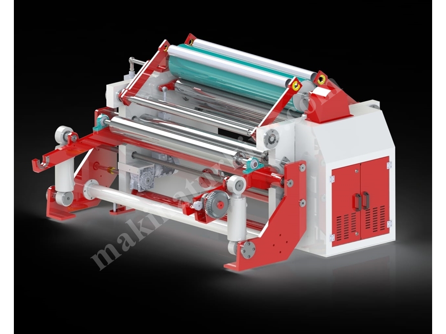1200 mm Tamburlu Kağıt Dilimleme Makinası