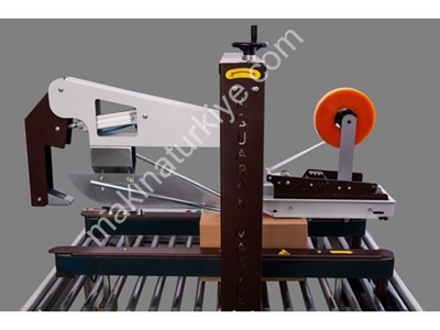 20 Boxes / Minute Box Bottom Taping Machine - 0