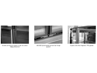 G26 Fullglass Hınged Glass Door Systems For Refrıgerated Cabınet - 1