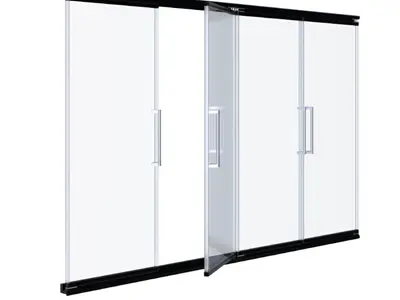 Системы дверей со стеклом P-Max для холодильного шкафа