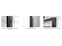 G36 Hınged Glass Door Systems For Cold Room & Freezer Cabınet - 1