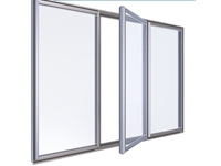 W75 Hinged Glass Door Systems For Cold Room & Freezer Cabinet - 0