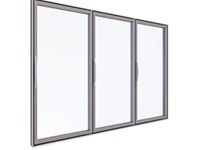 Wp75 Hınged Glass Door Systems For Cold Room & Freezer Cabınet - 0