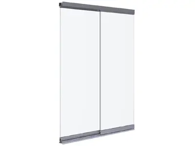 W50 Sliding Glass Door Systems For Refrigerated Cabinet