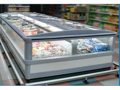 W40 Sliding Glass Door Systems For Refrigerated Cabinet
