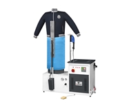 Machine à gonfler les vestes compressibles pneumatique à vapeur de 25 kg/s - 0