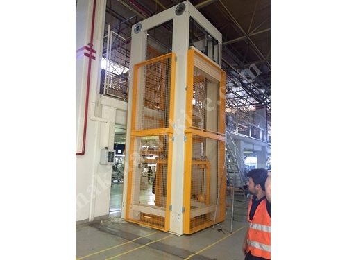 Ascenseur de charge interne de 6 mètres et 1500 kg