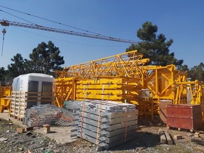 8 Ton (65 Metre) Bomlu Kule Vinç - 3