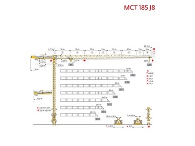 8 Ton (65 Metre) Bomlu Kule Vinç - 8
