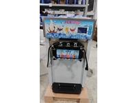110-120 Volt Üç Kollu Set Üstü Soft Dondurma Dolum Makinesi - 4