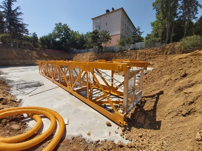 Телескопический башенный кран с мачтой 1,6X1,6 м - 5