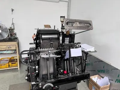 25 х 35 см Тигель 115 Печатная и резальная машина для этикеток