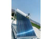24-Tube Vacuum Enamel Pressurized Solar Energy System - 5