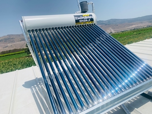 24-teilige Vakuum emaillierten druckbetriebenen Solaranlage