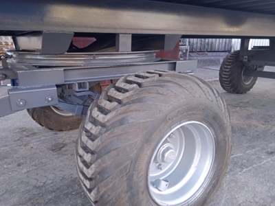 10 Tonluk 4 Teker Damperli Slaj Römork - 3